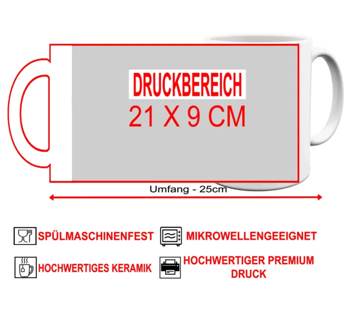 Personalisierte Kommunion Tasse mit Kreuz aus Wörtern Anthrazit – Bild 6