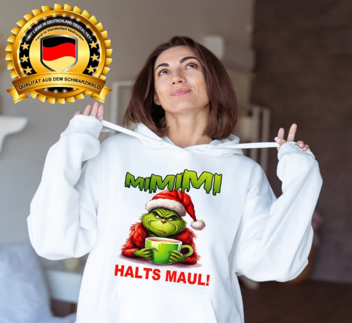 Halloween Kostüm / Blut Hoodie – Unisex Kapuzen Hoodie – Bild 4