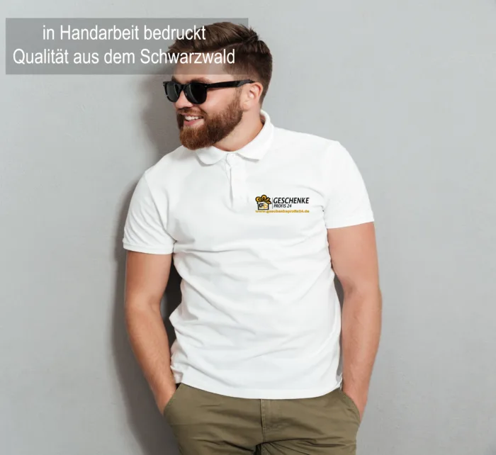 Bestickte Polo Shirt mit Fasnet, Fasching, Vereinslogo, Masken oder Wunschtext – Bild 4