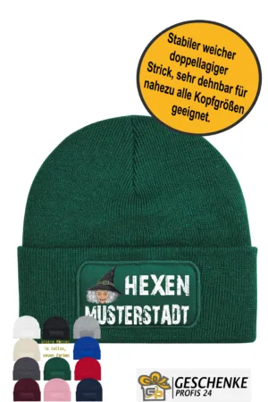 Beanie Mütze mit eigenem Design für Vereine, Fasnet, Fasching, Zünfte