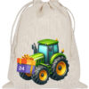 Adventskalender Aus 24 Baumwoll Saeckchen Mit Tracktor Motiv – Wiederverwendbarer Weihnachtskalender Zum Selbstbefuellen. Advent_saeckchen_zweig Saeckchen_einzel