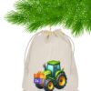 Adventskalender Aus 24 Baumwoll Saeckchen Mit Tracktor Motiv – Wiederverwendbarer Weihnachtskalender Zum Selbstbefuellen. Advent_saeckchen_zweigamazon_advent