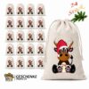Adventskalender Mit Rentier Motiv Und 24 Baumwoll Saeckchen Zum Selbstbefuellen – Wiederverwendbarer Weihnachtskalender Aus Fairtrade Baumwolle.
