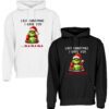 Hoodie Mit Weihnachtsmonster Last Christmas Bla Bla Bla Schwarz Und Weiss