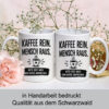 Lustige Kaffeetasse Mit Spruch „Kaffee Rein. Mensch Raus. – Witzige Geschenkidee Fuer Kaffeeliebhaber Bild_partnertassen Lustige Kaffeetasse Mit Spruch „Kaffee Rein. Mensch Raus. – Witzige Geschenkidee Fuer Kaffeeliebhaber Bild_partnertassen