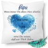 Personalisiertes Papa Kissen Mit Herz Und Liebevoller Botschaft Als Geschenk Fuer Papa Personalisiertes Papa Kissen Mit Herz Und Liebevoller Botschaft Als Geschenk Fuer Papa