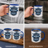 Polizist Tasse Mit Lustigem Superheld Spruch Und Blauem Polizei Design Als Geschenk In Waschmaschine Mikrowelle Erklaerung