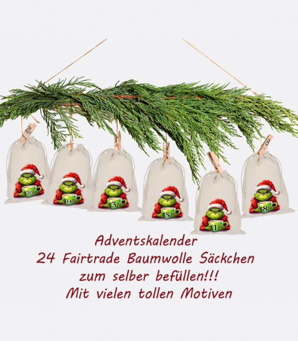 Adventskalender Weihnachtsmuffel Monster Advent_saeckchen_zweig Adventskalender Weihnachtsmuffel Monster Advent_saeckchen_zweig