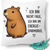 Deko_kissen_mit_sch_nem_spruch_und_Capybara_ich_bin_nicht_faul_ich_bin_im_energiesparmodus_auf_dem_sofa_blick