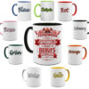 Feuerwehr Tasse Kreis Rund