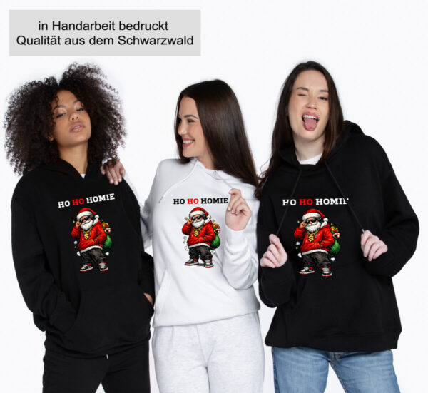 Frauen Mit Einem Coolen Schoener Zeitlosen Hoodie Mit Coolem Druck Ho Ho Homie Frauen Mit Einem Coolen Schoener Zeitlosen Hoodie Mit Coolem Druck Ho Ho Homie