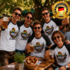 Malle Tour Tshirts Gruppe Im Biergarten Schwarz