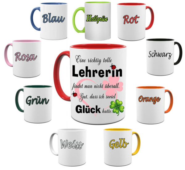 Schoene Tasse In Der Mitte Im Kreis Aussen Alle Tassen Farben Schoene Tasse In Der Mitte Im Kreis Aussen Alle Tassen Farben