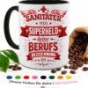 Tasse Mit Dem Spruch Sanitaeter Weil Superheld Keine Berufsbezeichnung Ist Haupt