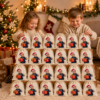 Kinder Oeffnen Polizist Adventskalender Mit 24 Baumwoll Saeckchen Zum Selbstbefuellen An Weihnachten
