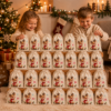 Kinder Oeffnen Rentier Adventskalender Mit 24 Baumwoll Saeckchen Zum Selbstbefuellen An Weihnachten