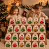 Kinder Oeffnen Zahlen Zweige Adventskalender Mit 24 Baumwoll Saeckchen Zum Selbstbefuellen An Weihnachten