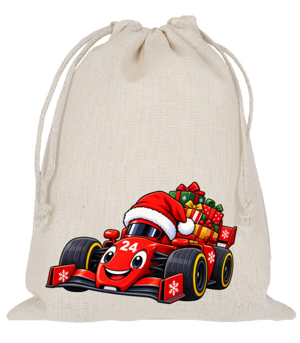 Adventskalender Saeckchen Zum Selbstbefuellen Fuer Jede Altersklassen Von 1 24 Mit Rennwagen Nikolausmuetze Einzel