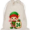Adventskalender Saeckchen Zum Selbstbefuellen Fuer Jede Altersklassen Von 1 24 Mit Wichtel Rentier Teddy Nikolausmuetze Einzel