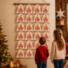 Kinder Mit Prinzessin Adventskalender An Der Wand Mit 24 Baumwoll Saeckchen Zum Befuellen. Wiederverwendbar Liebevoll Gestaltet Und Perfekt Fuer Kinder Erwachsene. Jetzt Entdecken