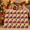 Kinder Oeffnen Rennwagen Adventskalender Mit 24 Baumwoll Saeckchen Zum Selbstbefuellen An Weihnachten