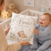 Schlafendes Baby Mit Raya Linnea Kuschelkissen