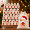 Teddy Mit Bart Adventskalender Mit 24 Baumwoll Saeckchen Zum Befuellen. Wiederverwendbar Liebevoll Gestaltet Und Perfekt Fuer Kinder Erwachsene. Jetzt Entdecken
