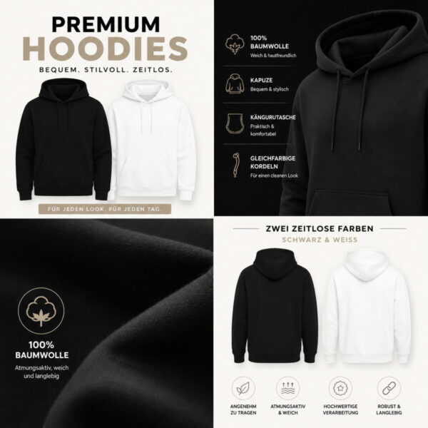 Schoene Zeitlose Hoodies Mit Produkt Details Und Angaben